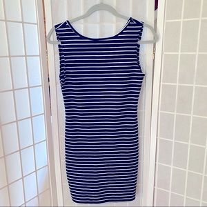 Black and White Stripe Dress